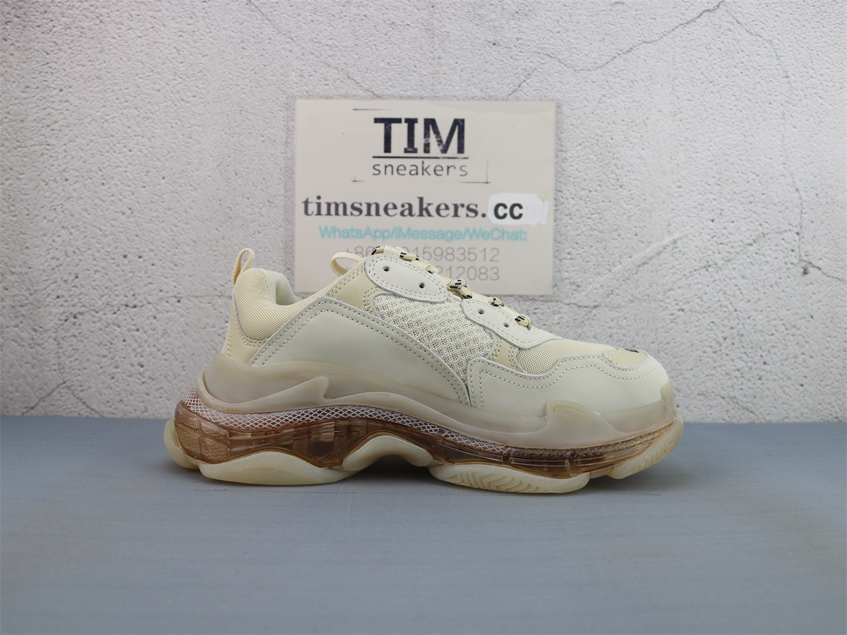 G5 Batch Balenciaga Triple S Clear Sole Sneaker In BEIGE 544351W2GA19710